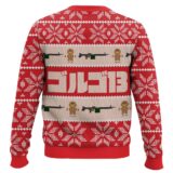 Hooktab Duke Togo Golgo 13 Ugly Christmas Sweater
