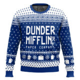 Hooktab Dunder Mifflin Paper Company The Office Ugly Christmas Sweater