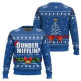 Hooktab Dunder Mifflin Paper Company Ugly Christmas Sweater