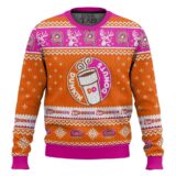 Hooktab Dunkin’ Donuts Ugly Christmas Sweater