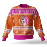 Hooktab Dunkin’ Donuts Ugly Christmas Sweater