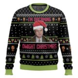 Hooktab Dwight Christmas The Office Ugly Christmas Sweater