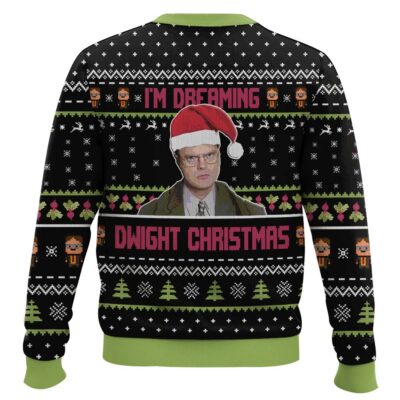 Hooktab Dwight Christmas The Office Ugly Christmas Sweater