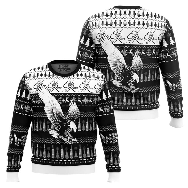 Hooktab Eagle Rare Ugly Christmas Sweater Hooktab Eagle Rare Ugly Christmas Sweater