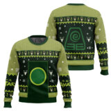 Hooktab Earthbenders Earth Kingdom Avatar Ugly Christmas Sweater