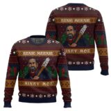 Hooktab Eenie Meenie The Walking Dead Ugly Christmas Sweater