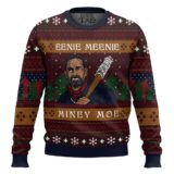 Hooktab Eenie Meenie The Walking Dead Ugly Christmas Sweater