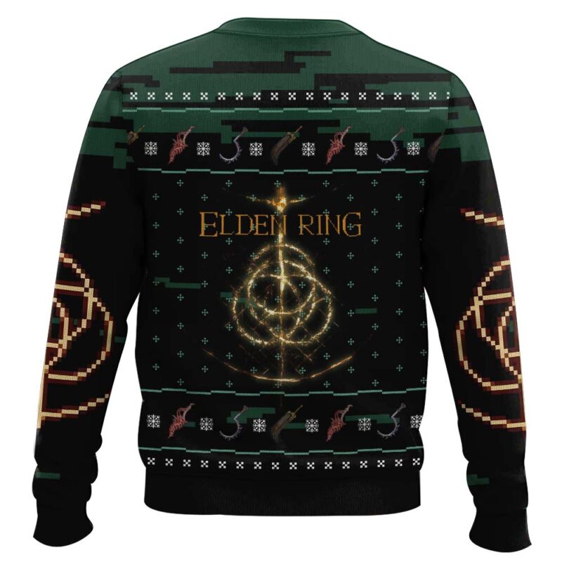 Hooktab Elden Ring V2 Ugly Christmas Sweater Hooktab Elden Ring V2 Ugly Christmas Sweater