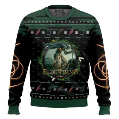 Hooktab Elden Ring V2 Ugly Christmas Sweater