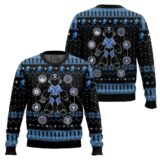 Hooktab Elemental Weapon Mega Man Ugly Christmas Sweater