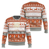 Hooktab Elijah Craig Bourbon Small Batch 1789 Ugly Christmas Sweater