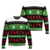 Hooktab Elv Dancing Elvis Presley Ugly Christmas Sweater