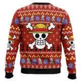 Hooktab Emperor Luffy One Piece Ugly Christmas Sweater