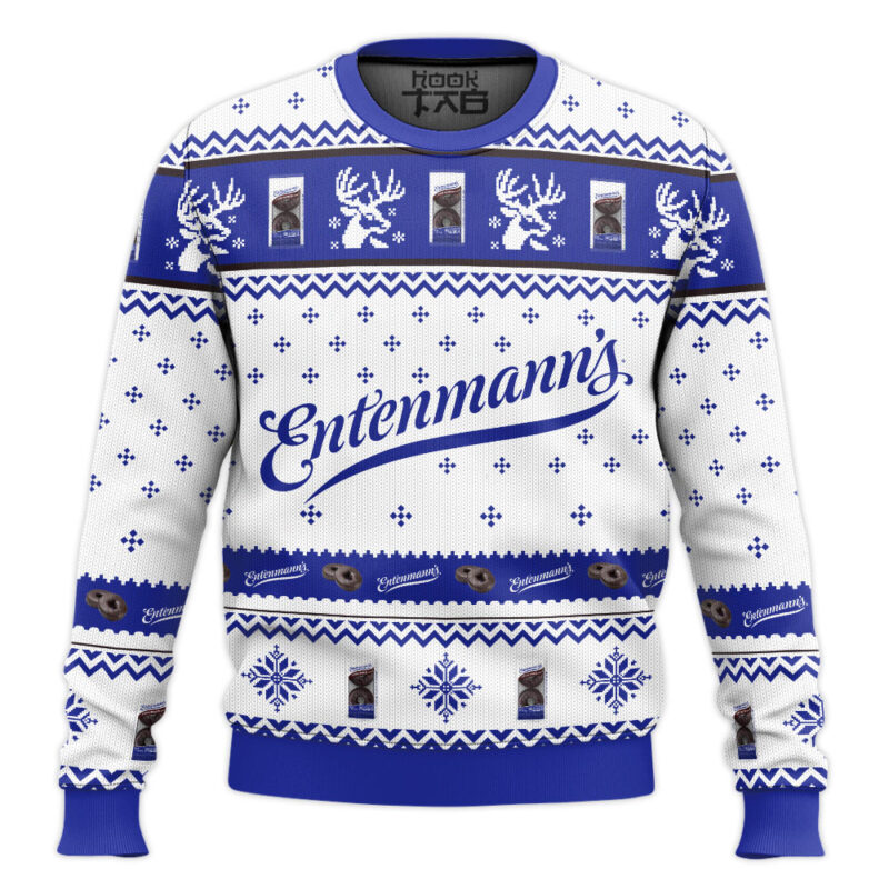Hooktab Entenmann's Ugly Christmas Sweater
