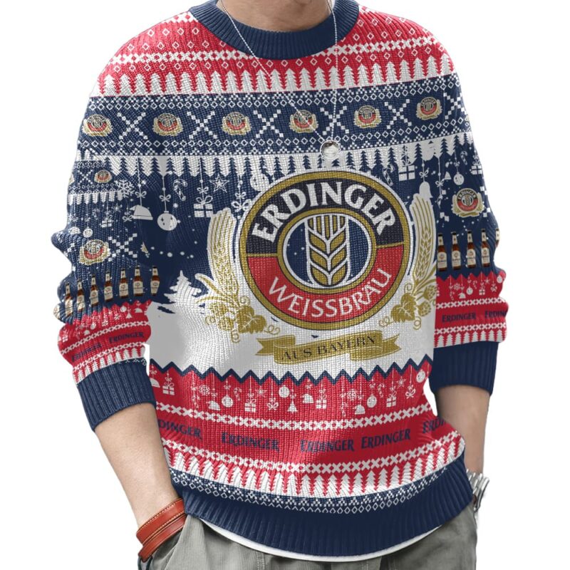 Hooktab Erdinger Weissbier Ugly Christmas Sweater Hooktab Erdinger Weissbier Ugly Christmas Sweater