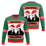 Hooktab Escaped Wet Bandits Home Alone Ugly Christmas Sweater