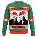 Hooktab Escaped Wet Bandits Home Alone Ugly Christmas Sweater