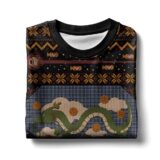 Hooktab Eternal Dragon God Dragon Ball Ugly Christmas Sweater