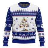 Hooktab Everyday Is Christmas When U Have Hamm’s Beer Ugly Christmas Sweater