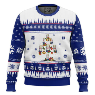 Hooktab Everyday Is Christmas When U Have Hamm’s Beer Ugly Christmas Sweater