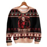 Hooktab Everyone Loves Petter Deadpool Ugly Christmas Sweater