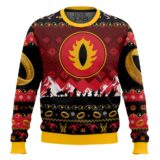 Hooktab Eye Of Sauron The Lord Of The Rings Ugly Christmas Sweater
