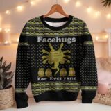 Hooktab Facehugs For Everyone Alien Ugly Christmas Sweater