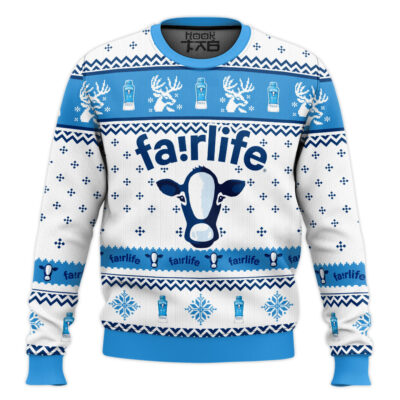 Hooktab Fairlife Ugly Christmas Sweater