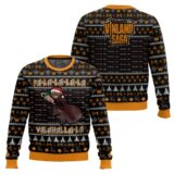 Hooktab Falalala Valahalla Vinland Saga Ugly Christmas Sweater