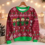Hooktab Falalalala The Charlie Brown and Snoopy Show Ugly Christmas Sweater