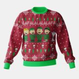 Hooktab Falalalala The Charlie Brown and Snoopy Show Ugly Christmas Sweater