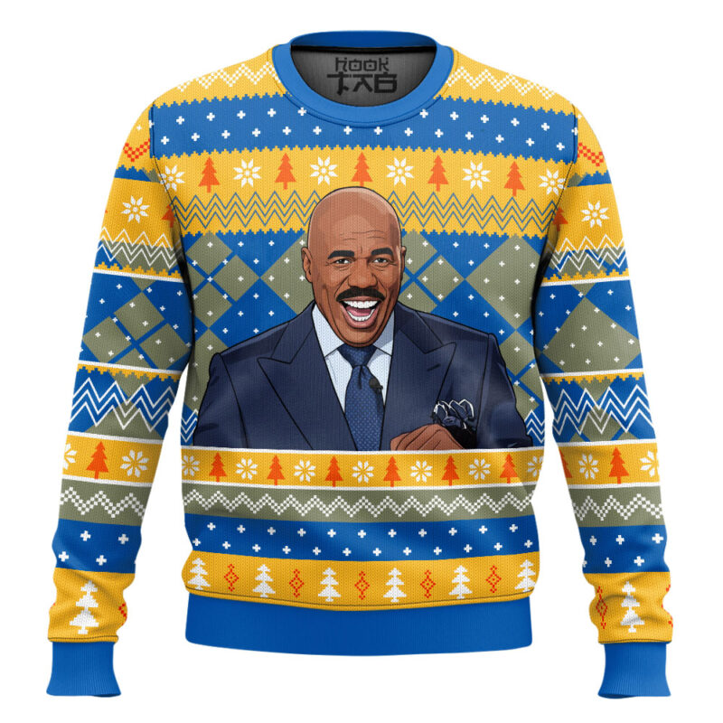 Hooktab Family Feud Ugly Christmas Sweater