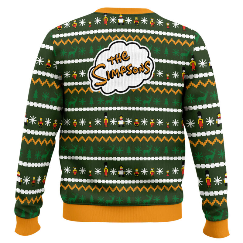 Hooktab Family Tradition The Simpsons Ugly Christmas Sweater Hooktab Family Tradition The Simpsons Ugly Christmas Sweater