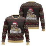 Hooktab Father The IT crowd Ugly Christmas Sweater