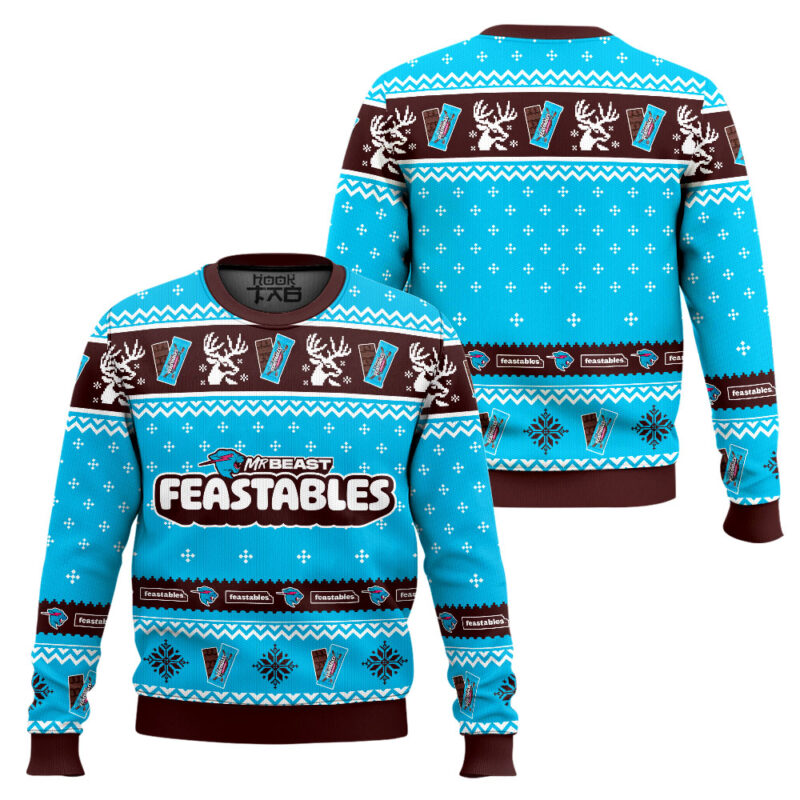 Hooktab Feastables Ugly Christmas Sweater Hooktab Feastables Ugly Christmas Sweater