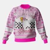 Hooktab "Feeling A Little Frosty" Frosty The Snowman Ugly Christmas Sweater