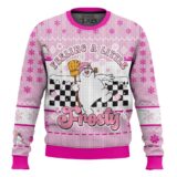 Hooktab "Feeling A Little Frosty" Frosty The Snowman Ugly Christmas Sweater