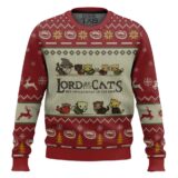 Hooktab Fellowship Of The Cats The Lord Of The Rings Ugly Christmas Sweater