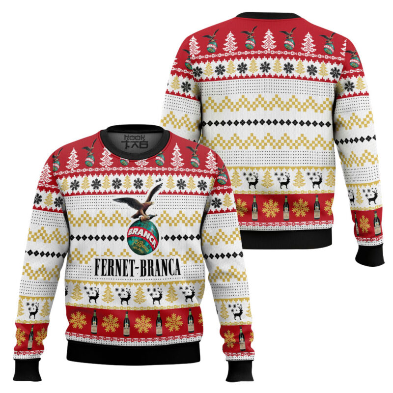Hooktab Fernet-branca Ugly Christmas Sweater Hooktab Fernet-branca Ugly Christmas Sweater