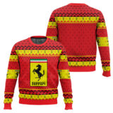 Hooktab Ferrari Ugly Christmas Sweater