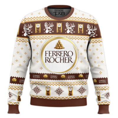 Hooktab Ferrero Rocher Ugly Christmas Sweater
