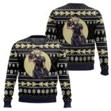 Hooktab Final Fantasy Cloud Ugly Christmas Sweater