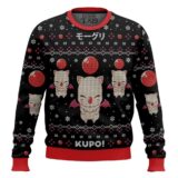 Hooktab Final Fantasy Kupo! Moogle Ugly Christmas Sweater