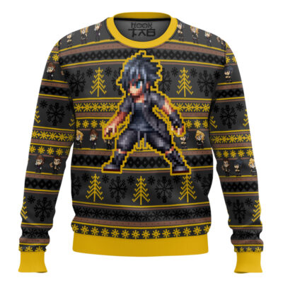Hooktab Final Fantasy Noctis Ugly Christmas Sweater