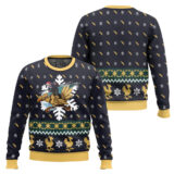 Hooktab Final Fantasy Santa Chocobo Ugly Christmas Sweater