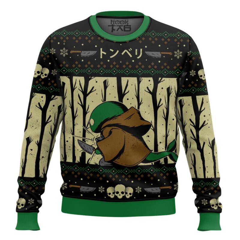 Hooktab Final Fantasy Tonberry Chef Ugly Christmas Sweater