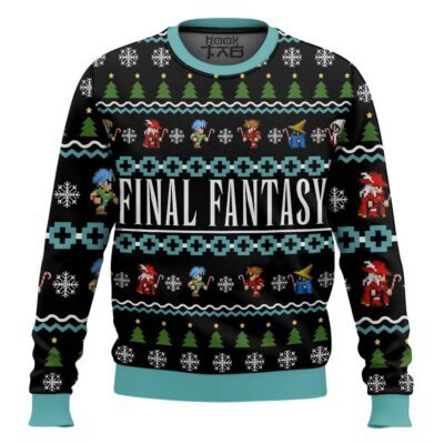 Hooktab Final Fantasy Ugly Christmas Sweater