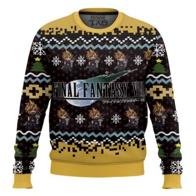 Hooktab Final Fantasy VII Ugly Christmas Sweater
