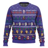 Hooktab Final Fantasy Winter Ugly Christmas Sweater