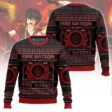 Hooktab Fire Nation Fire Benders Avatar Ugly Christmas Sweater